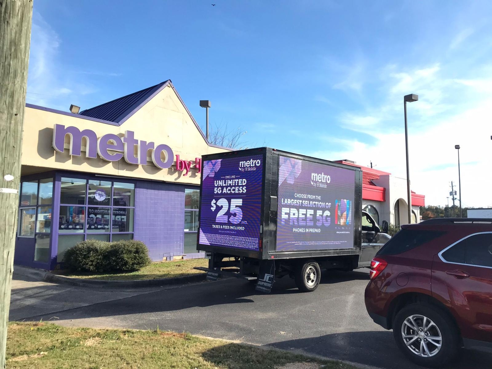 Charleston Mobile LED Billboard Trucks