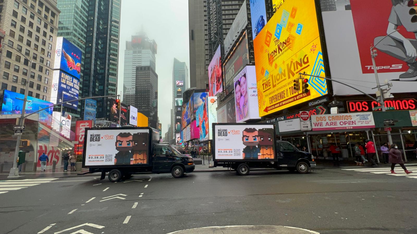 New York Digital Mobile Billboards Trucks