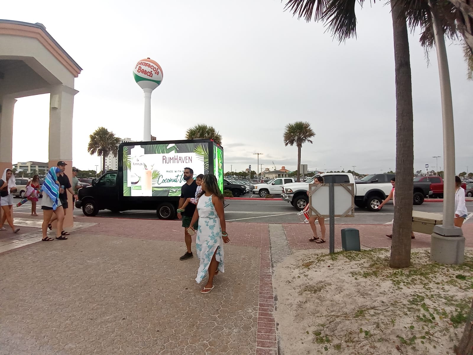 Pensacola Digital Mobile Billboard Trucks
