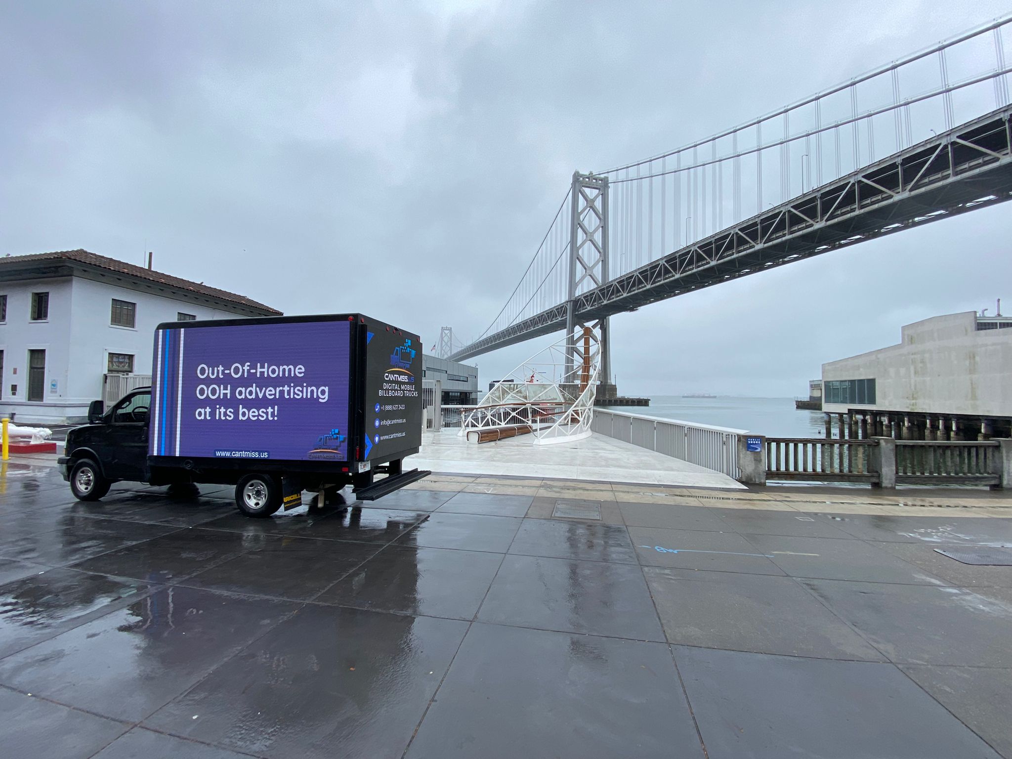 San Fransico Digital Mobile billboard Trucks (1)