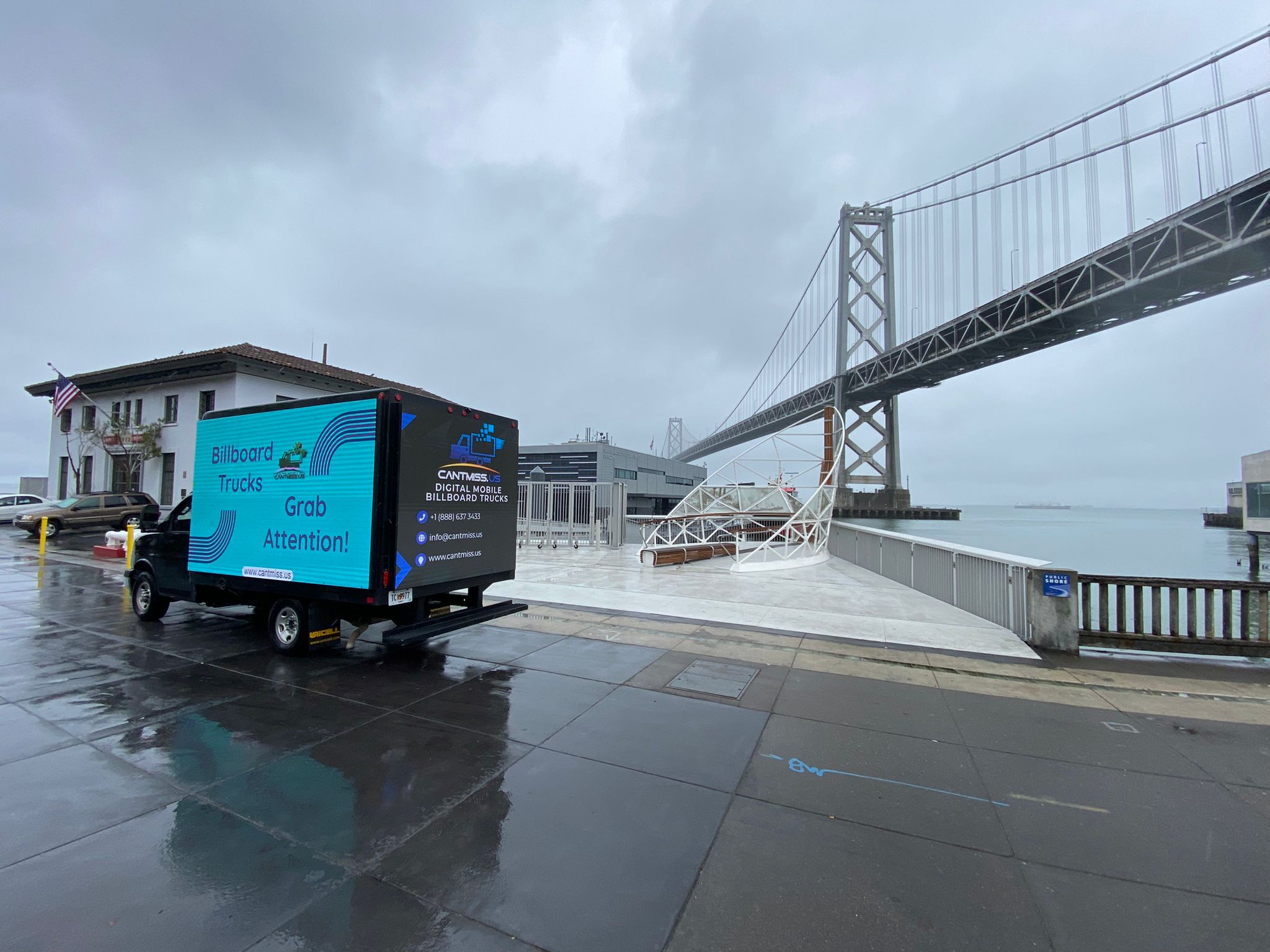 San Fransico Digital Mobile billboard Trucks (5)